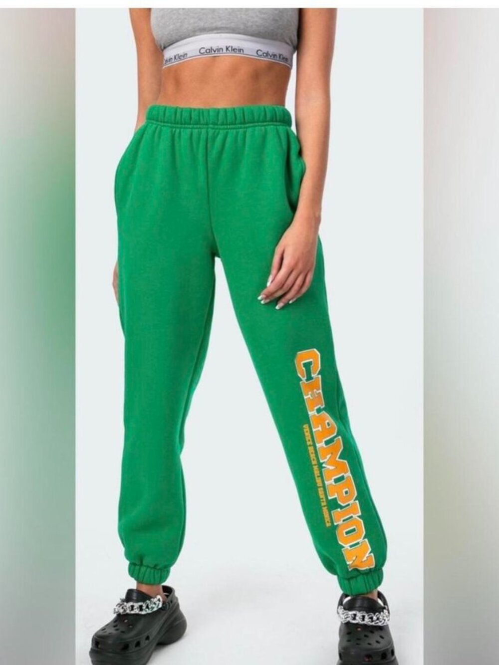 Women's Edikted champion sweatpants XS NWOT